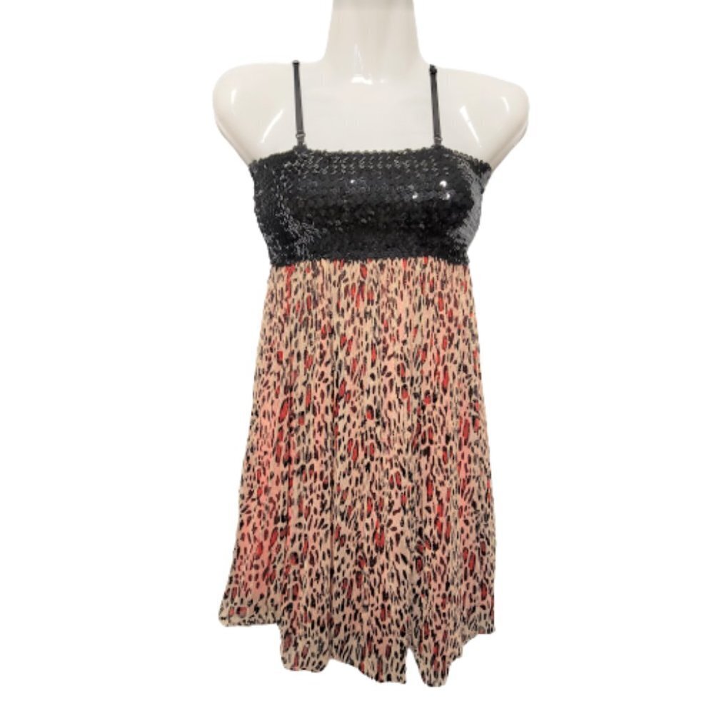 Mini Dress, Animal Print Sexy Dress- Size XS/S - NEW !